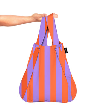 Notabag - Red/Purple Stripes