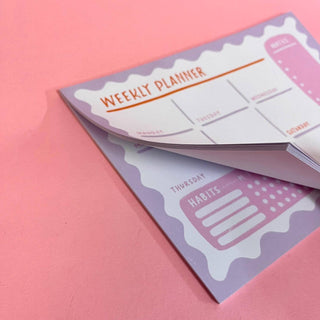 Cute weekly planner