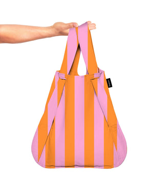 Notabag - Orange/Pink Stripes