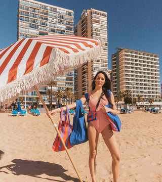 Notabag - Red/Purple Stripes