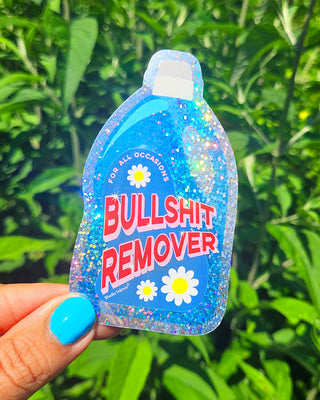 Glitter sticker Bullshit remover detergent