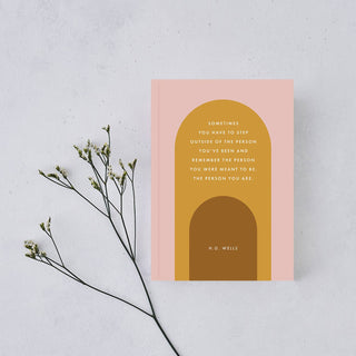 Note Book 'The Person You Were Meant To Be' H.G. Wells