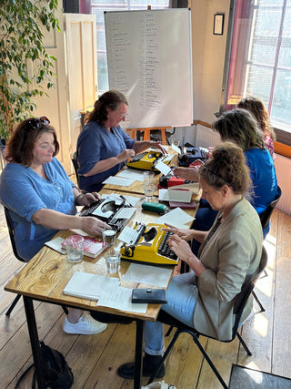 ⌨️ Ticket Typewriter Café - Creative Writing Workshop
