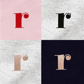 Obstinate Headstrong Girl Bookish Sweatshirt: Rose Gold on Dark Blue / XS