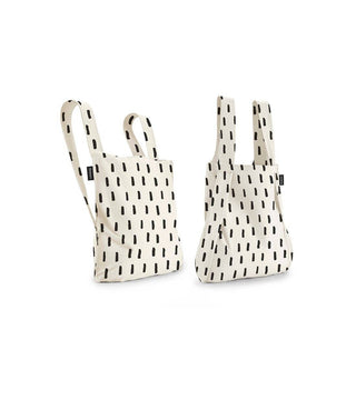 Original Black Brush – Bag Backpack Tote Gift Pattern White