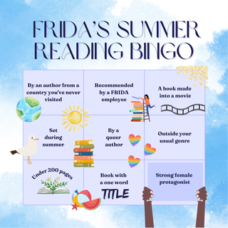 Summer reading bingo
