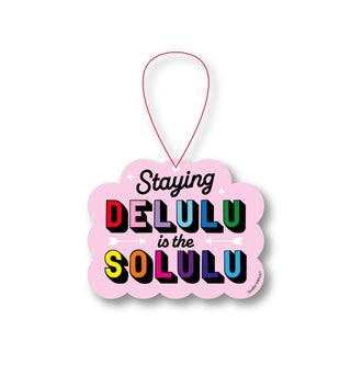 Staying Delulu is the Solulu Air freshener – Sakura scent