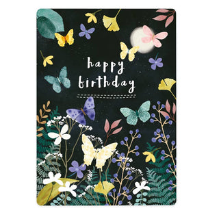 The Lemonbird Card butterflies happy birthday