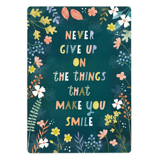 The Lemonbird card never give up