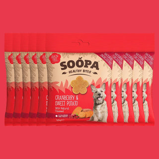Cranberry & Sweet Potato Dog Treats: Single Pack