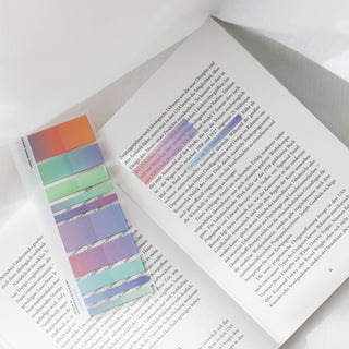 Marine melody | transparent adhesive strips | sticky notes