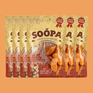 Natural Sweet Potato Dog Chews: Single Pack