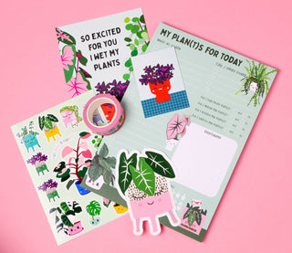 Plants Daily planner Notepad A5