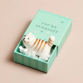 Tiny Matchbox Ceramic Token: Bee