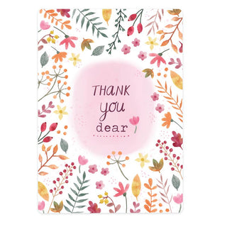 The Lemonbird card Thank you dear