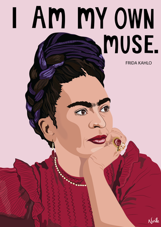 Frida Kahlo A4 Print