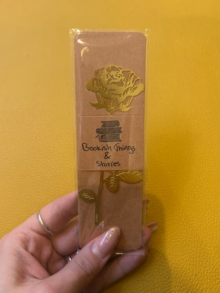 Gold Rose bookmark