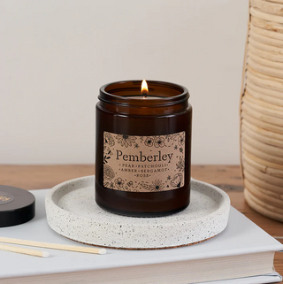 ‘PEMBERLEY’ BOOK LOVER VEGAN CANDLE | 50 HOUR BURN TIME