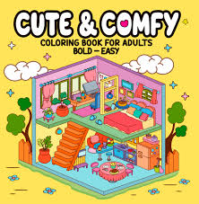CUTE & COMFY COLORING BOOK