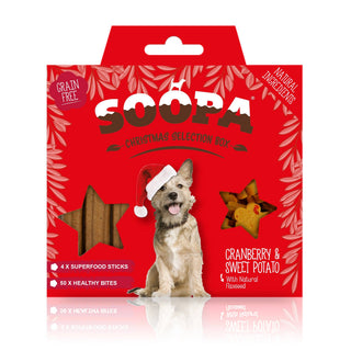 Cranberry & Sweet Potato - Dog Treat Christmas Selection Box