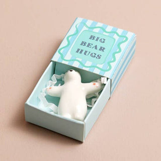 Tiny Matchbox Ceramic Token: Birthday Cake