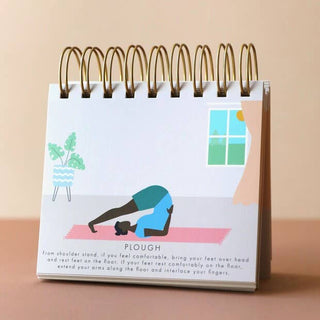 Daily Yoga Poses Flipbook
