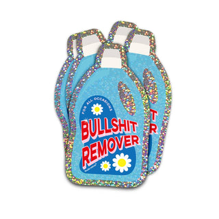 Glitter sticker Bullshit remover detergent