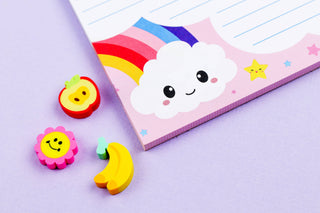 Cloud Rainbow letterpad double sided