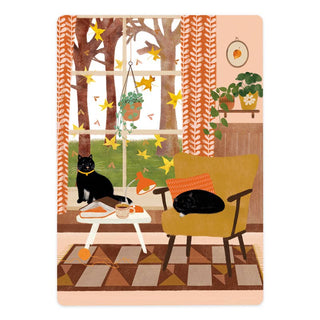'Two Cats' Card