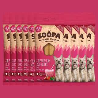 Strawberry Dog-Quiri Sticks: Single Pack