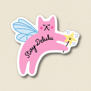 Sticker Stay Delulu
