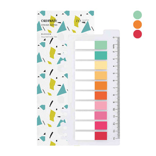 Blossom Half | Sticky Strips | Clear Sticky Notes |