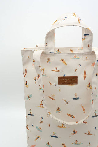 Tote Bag Yoga Paddle