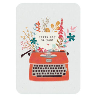 Red Typewriter Map