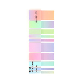 Marine melody | transparent adhesive strips | sticky notes